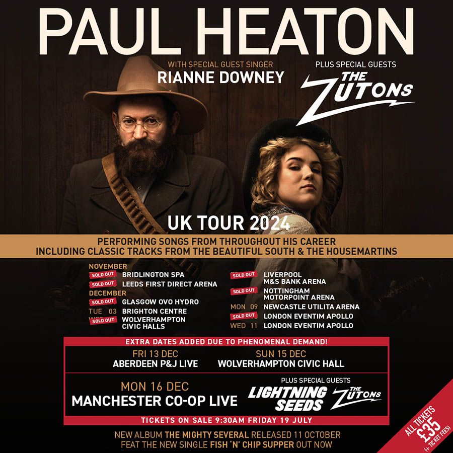 Paul Heaton at Westonbirt Arboretum, 20 June | Event in Chipping Sodbury | AllEvents