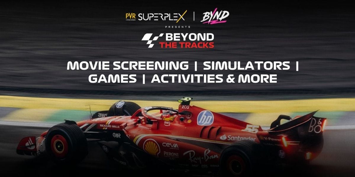 F1 BEYOND THE TRACK: Movie Screening + Experience, 27 June | Event in New Delhi | AllEvents