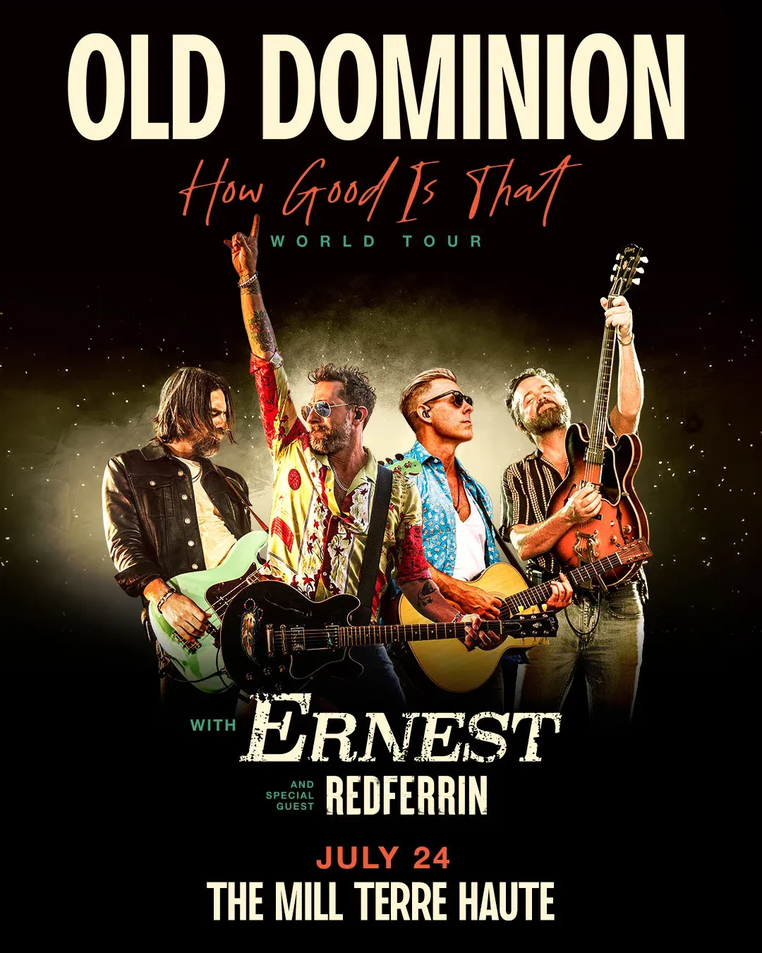 Old Dominion Utrecht Tickets, 24 October | Event in Utrecht | AllEvents