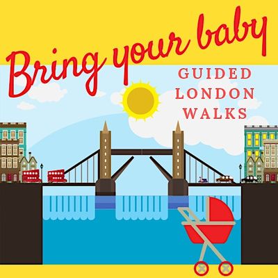 'BRING YOUR BABY' GUIDED LONDON WALKS logo