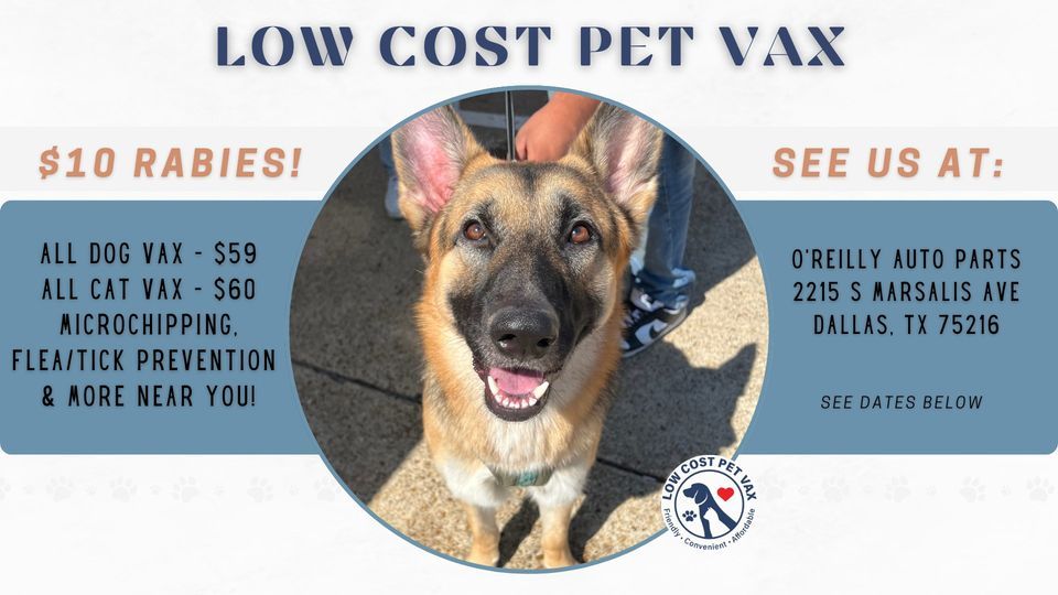 Dallas Low Cost Pet Shots (S Marsalis Ave), O'Reilly Auto Parts (2215