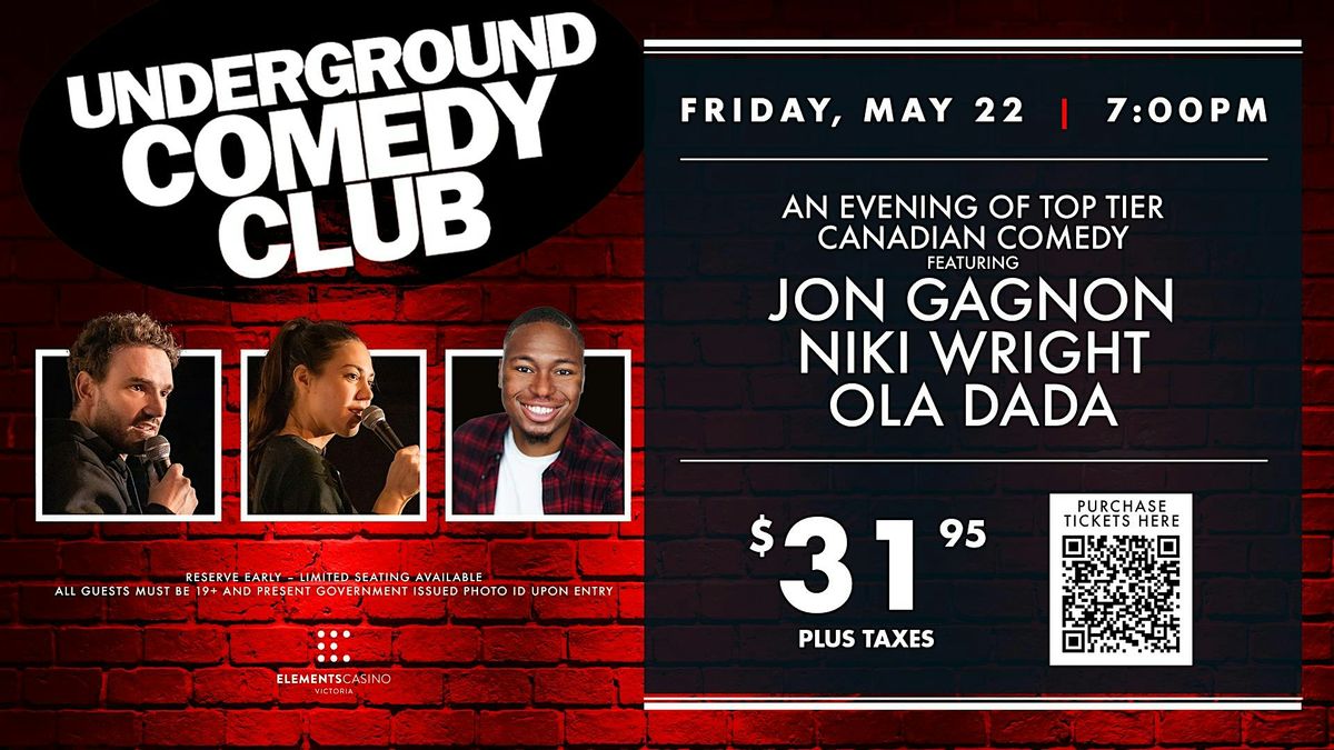 Underground Comedy - Casino Victoria