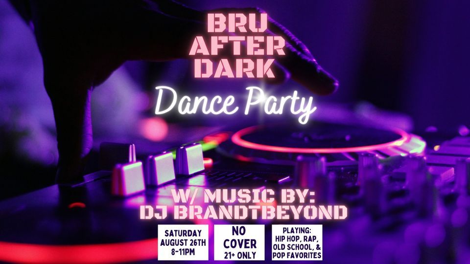 BRU AFTER DARK DANCE PARTY W/ LIVE DJ, BRŪ Florida Growler Bar (Tampa