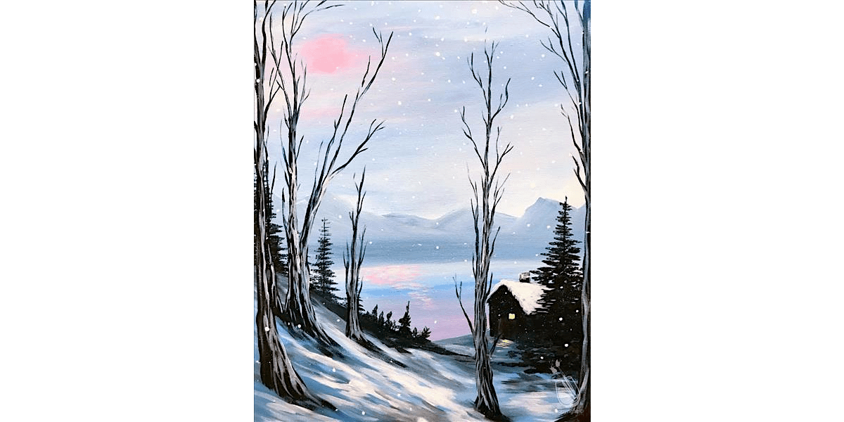 Winter Cabin - Paint and Sip in Denver | Classpop!™, 4 December | Event in Denver | AllEvents