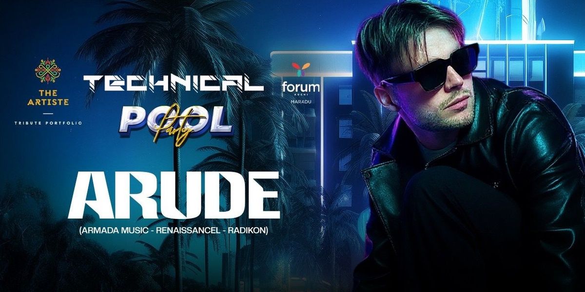 Technical Pool Party, 19 July | Event in Kochi | AllEvents
