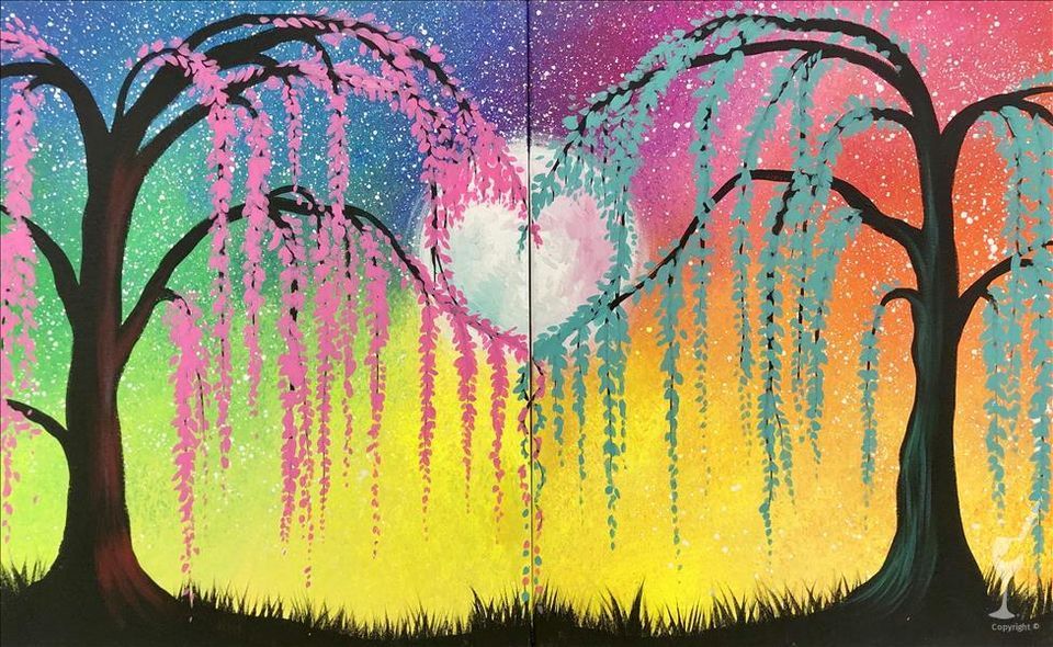 Tangled Love Couples Paint Night , Painting with a Twist (2100 Stephens