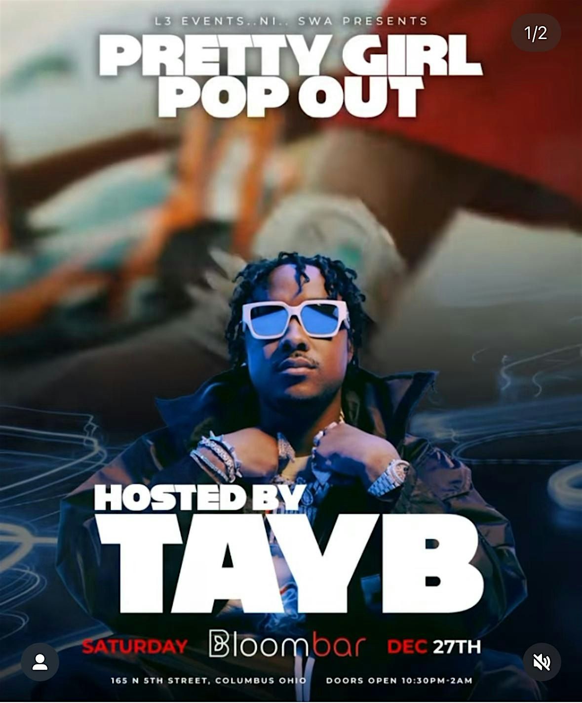 Pretty Girl Pop Out Hosted By TayB, 27 December | Event in Columbus | AllEvents