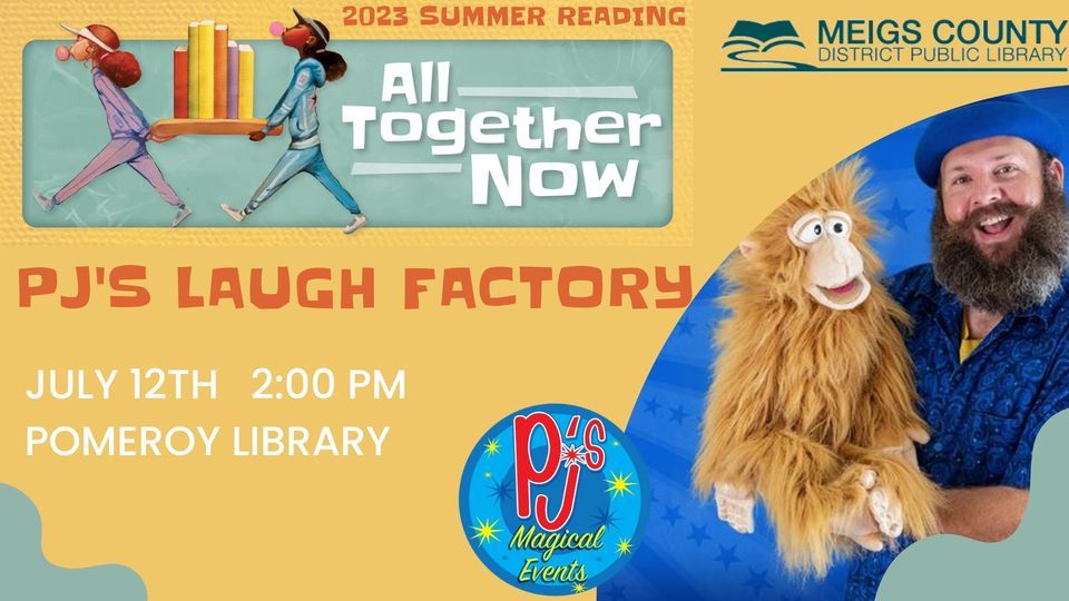 PJs Laugh Factory, Meigs County District Public Library, Pomeroy, 12