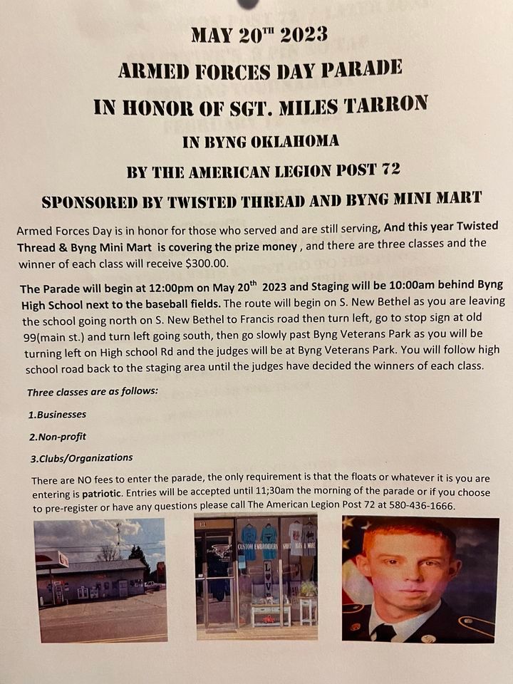 Armed Forces Day Parade , Byng, 20 May 2023 AllEvents.in