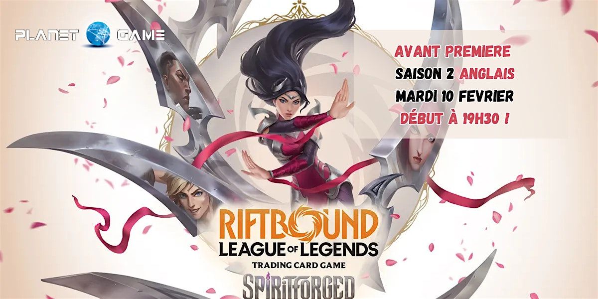 Avant-première RIFTBOUND saison 2 numero 2, 10 February | Event in Rambouillet | AllEvents