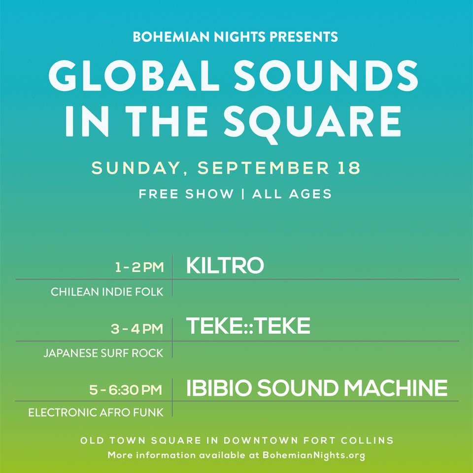 Bohemian Nights Presents Global Sounds in the Square, Fort Collins Old