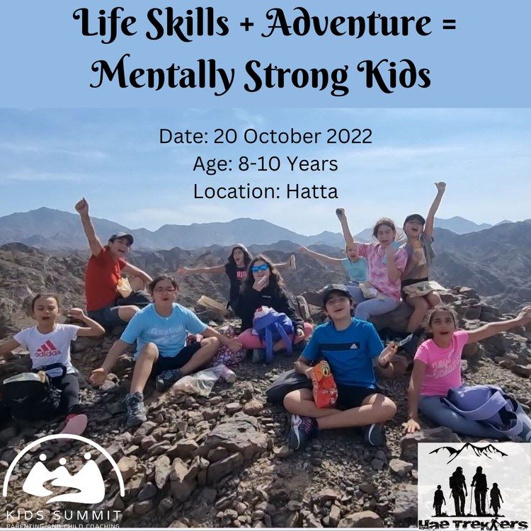 Kids Life Skills & Adventure in Hatta, Hatta, Dubai, 20 October 2022 ...