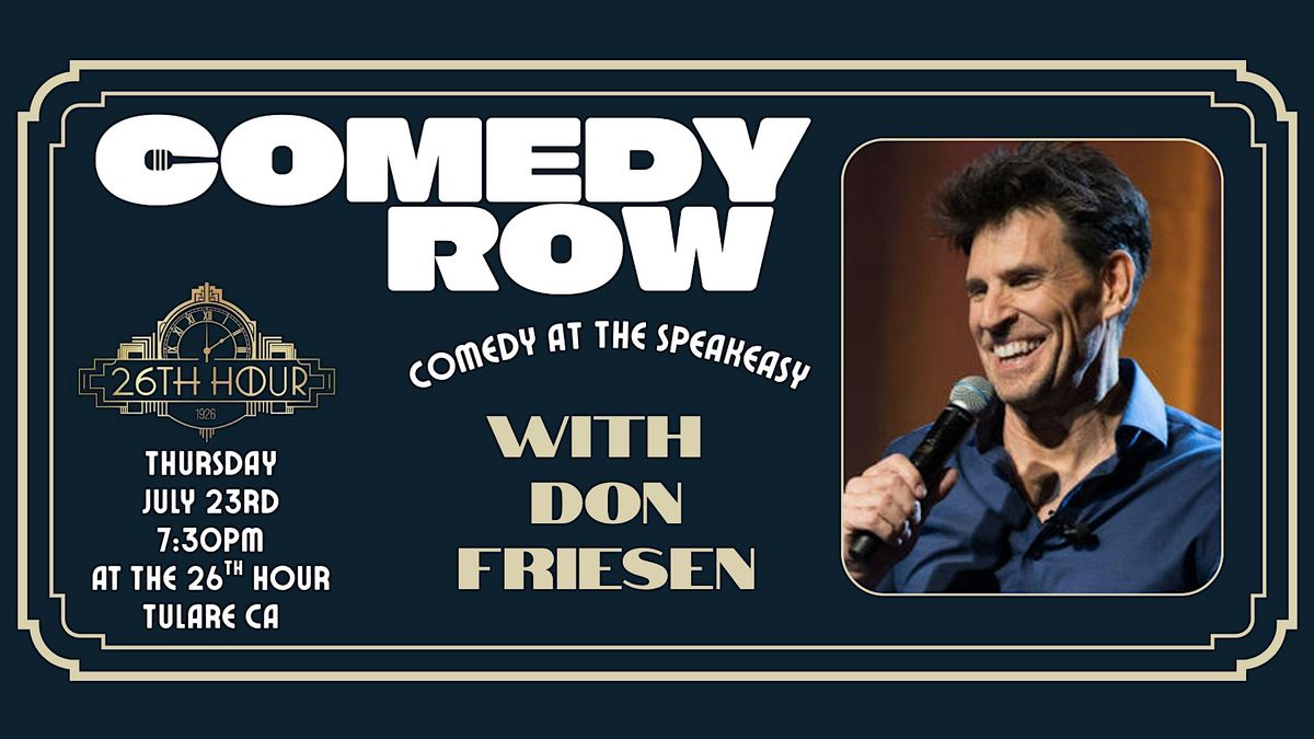 Comedian Don Friesen Live at The 26th Hour