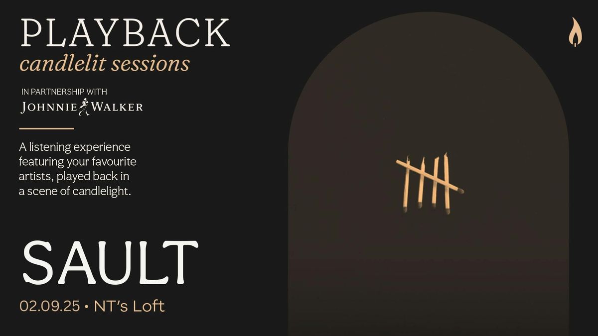 Playback: Sault [Candlelit Sessions], 26 August | Event in Leytonstone | AllEvents