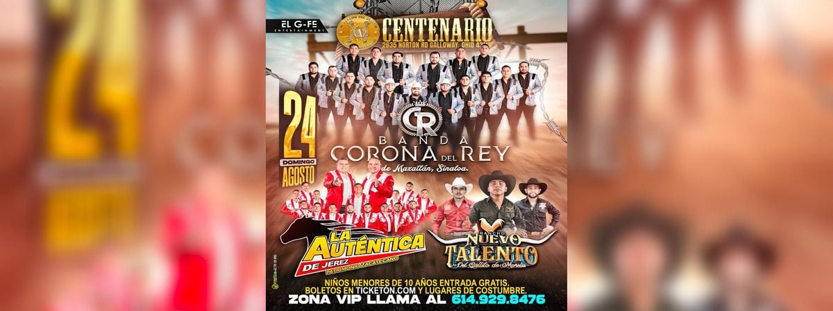 BANDA CORONA DEL REY, LA AUTENTICA DE JEREZ & MAS , 24 August | Event in Galloway | AllEvents