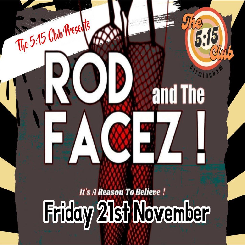 Rod & The Facez, 21 November | Event in Birmingham | AllEvents