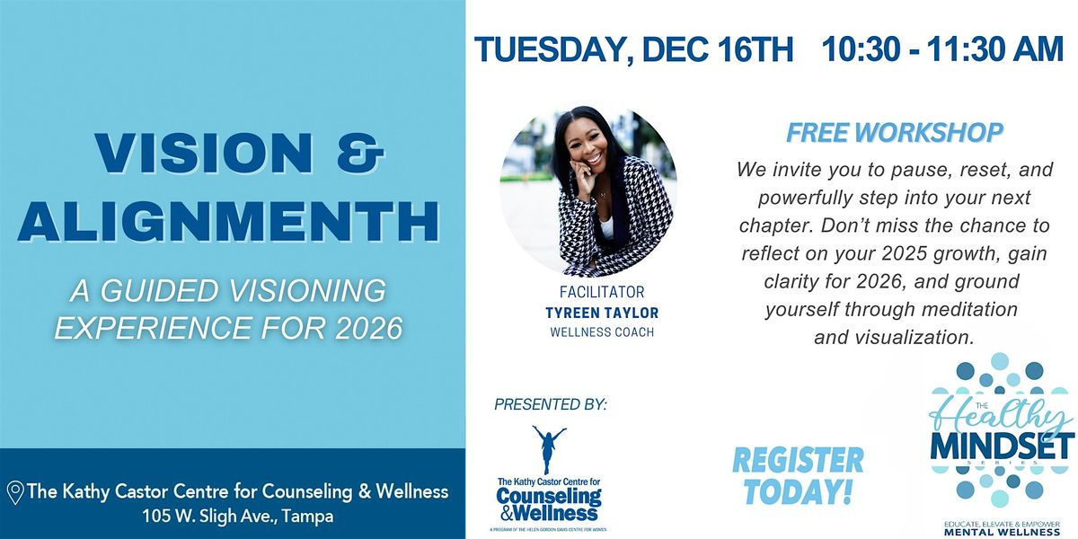 Vision & Alignment: A Guided Visioning Experience for 2026, 16 December | Event in Tampa | AllEvents