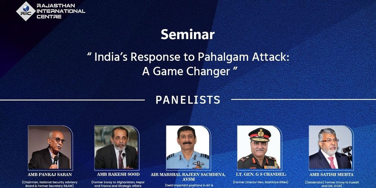 Indias Response to Pahalgam Attack: A Game Changer, 24 June | Event in Jaipur | AllEvents