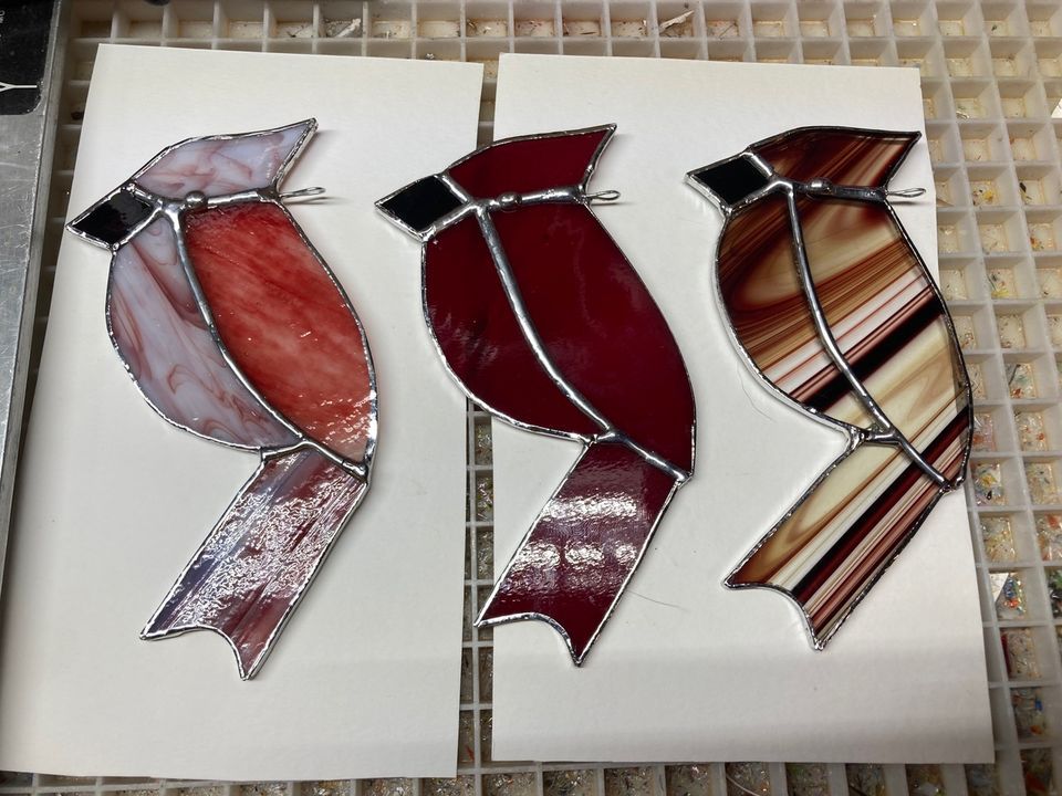 Stained Glass Cardinal with Chris Parker, Council for the Arts