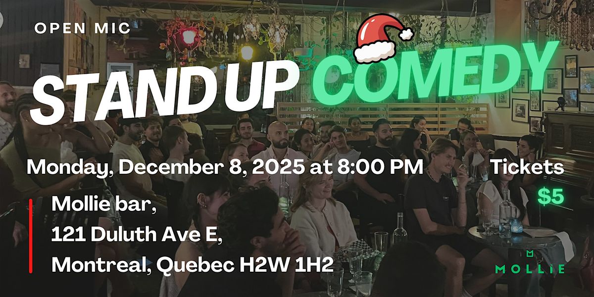 Laugh It Off! | Stand-Up Comedy Show (In English) – Dec. 8, 2025, 8 December | Event in Montréal | AllEvents