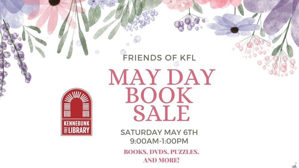May Day Book Sale, Kennebunk Free Library, May 6 2023 AllEvents.in