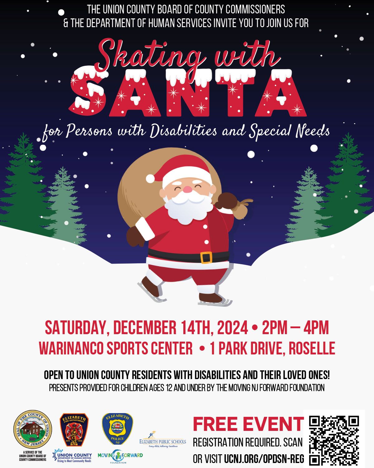 Skating With Santa at Winston-Salem Fairgrounds, 14 December | Event in Winston Salem | AllEvents