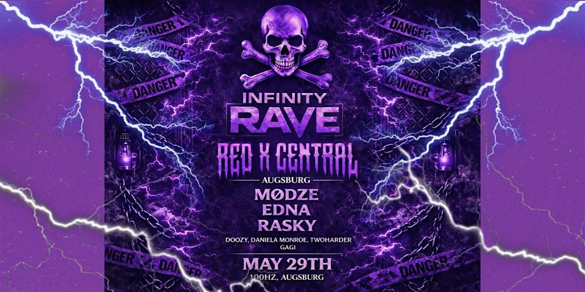Metal Infinity Loop Rave INFINITY RAVE x RED X CENTRAL, 100 Hz, Augsburg, 29 May to 30 May ...