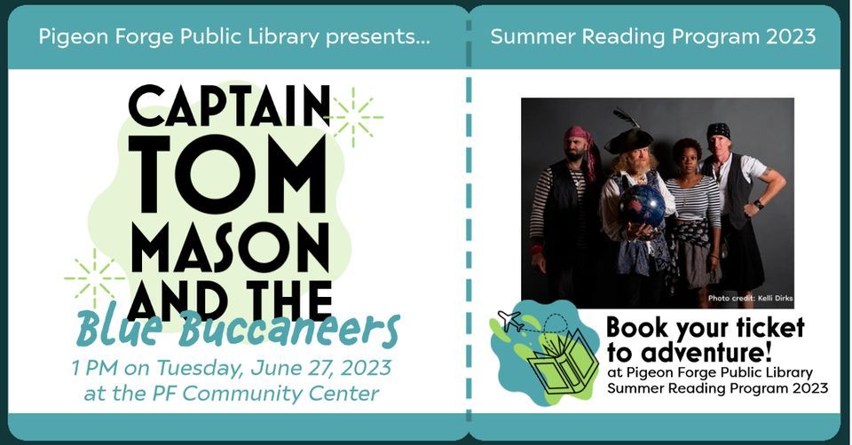 Book your ticket to adventure! SRP2023 Tom Mason and the Blue