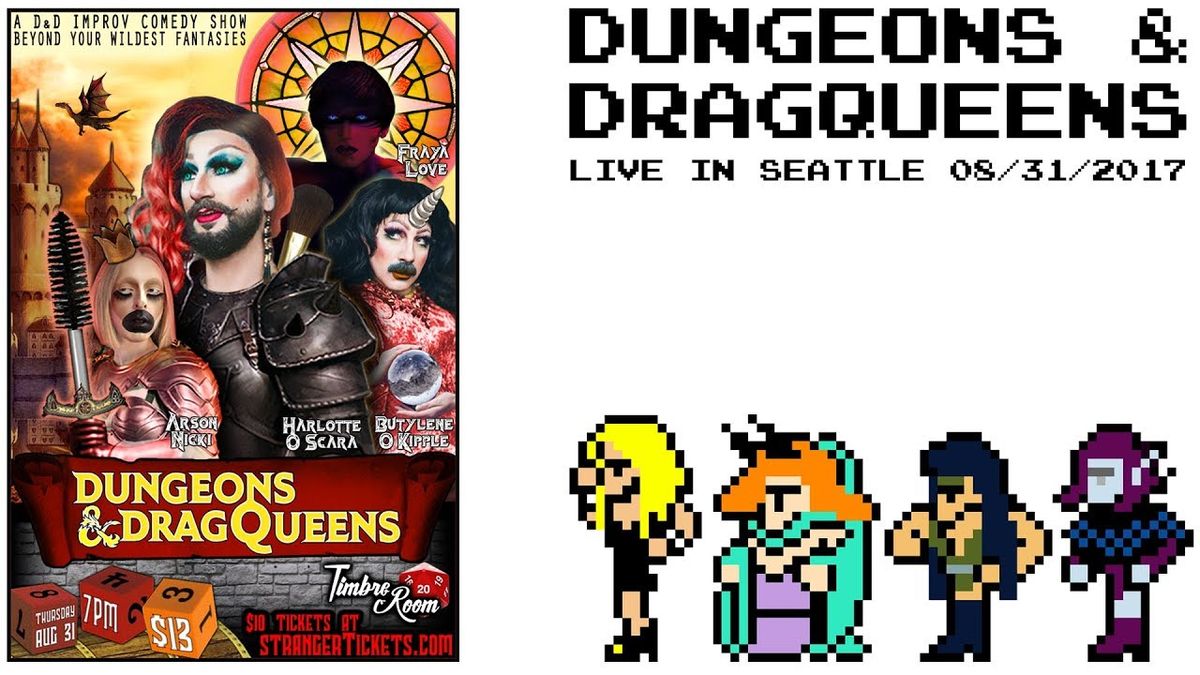 Dungeons and Drag Queens - Seattle, 29 June | Event in Seattle | AllEvents