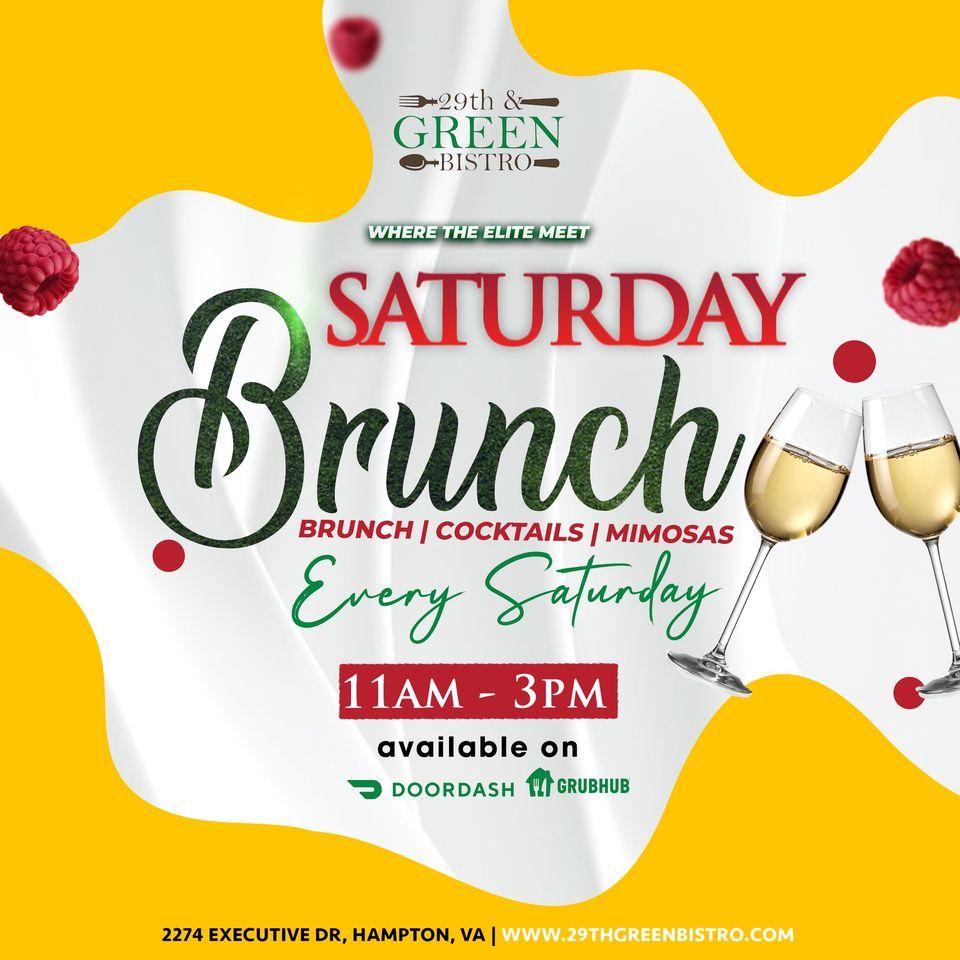 Saturday Brunch, 29th and Green Bistro, Hampton, January 20 2024