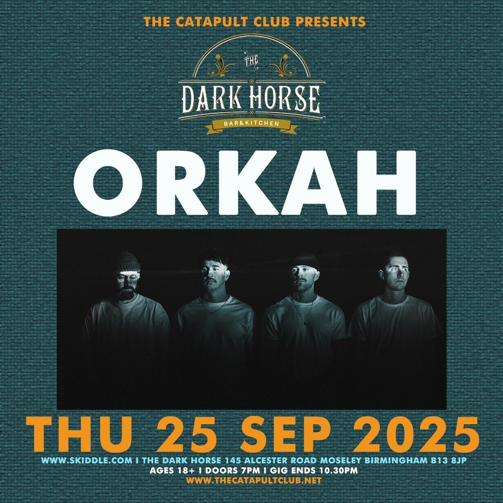 Orkah, 25 September | Event in Birmingham | AllEvents