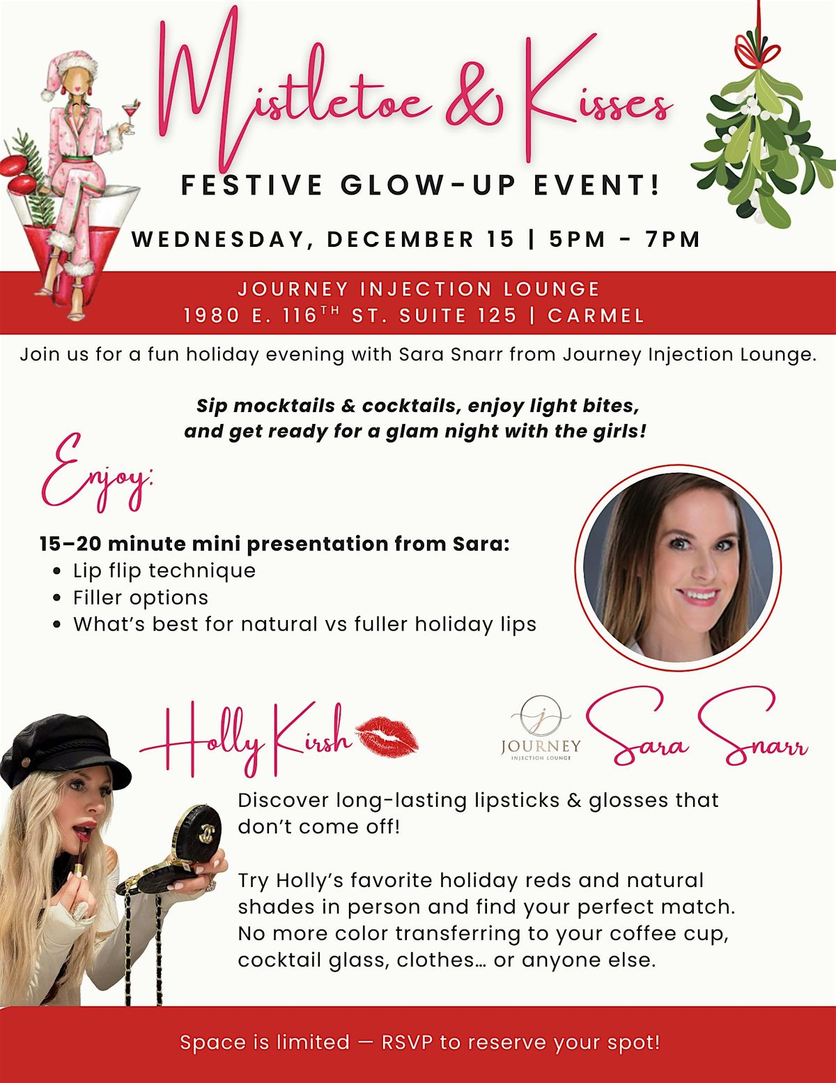 Mistletoe & Kisses, 15 December | Event in Carmel | AllEvents