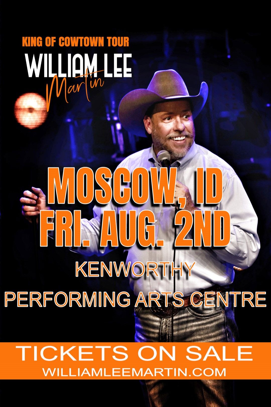 William Lee Martin at Flickinger Center for Performing Arts, 26 July | Event in Alamogordo | AllEvents