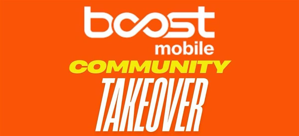 Boost Mobile Community Takeover New Brunswick, 4 December | Event in New Brunswick | AllEvents