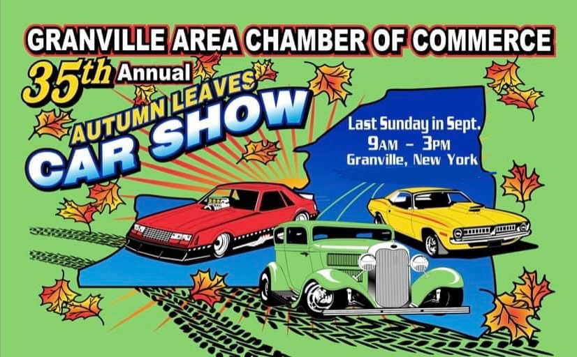 The Granville Area Chamber of Commerce Car and The Autumn Leaves Craft