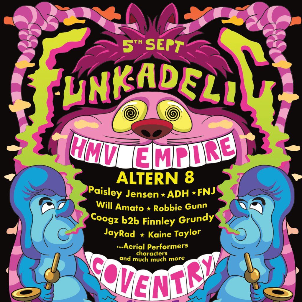 FUNKADELIC club night, 5 September | Event in Coventry | AllEvents