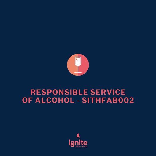 Responsible Service of Alcohol(RSA), Ignite Education, Currumbin, June