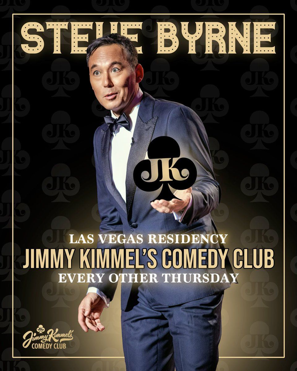 Steve Byrne at Jimmy Kimmels Comedy Club | Event in Las Vegas | AllEvents