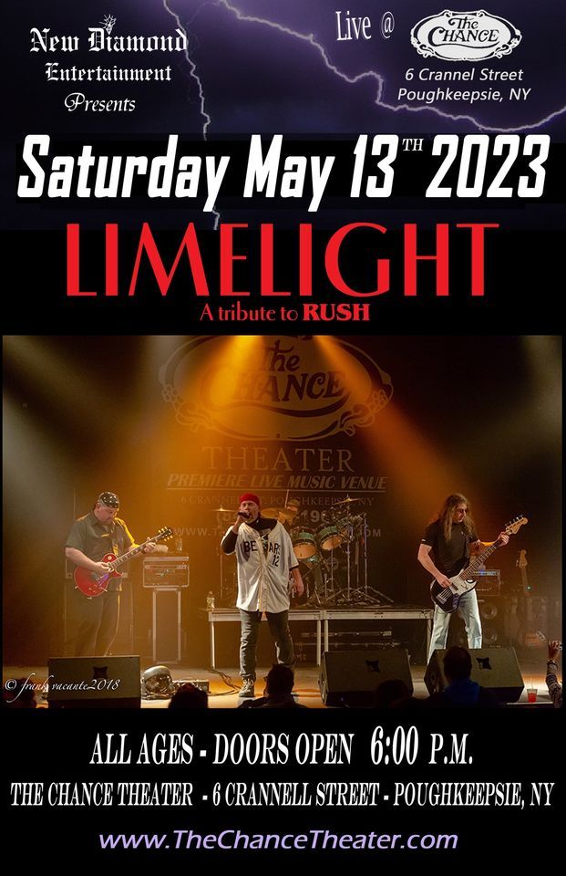 Limelight (Rush Tribute), 50 Amp Fuse , Terminal Frost, The Chance