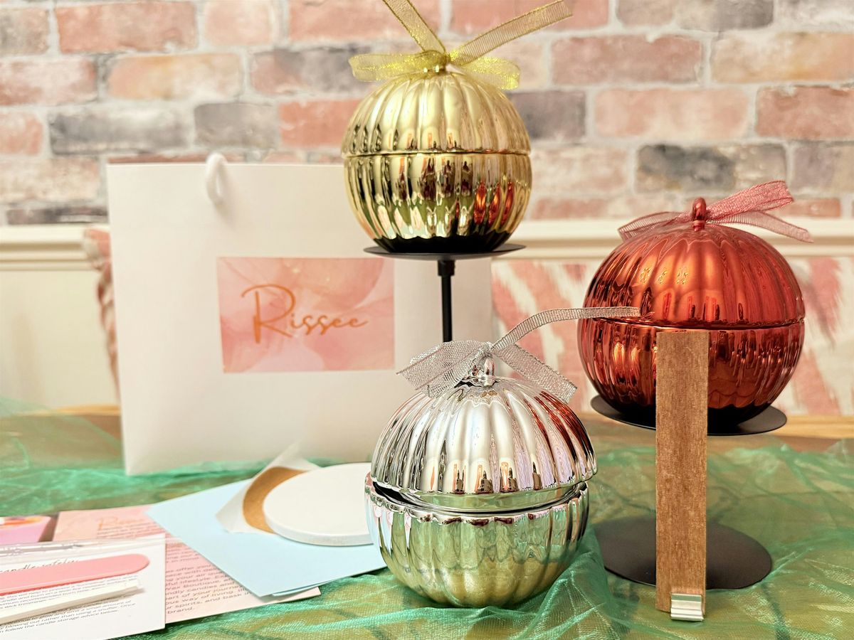 A Christmas Candle Making Workshop, 1 December | Event in Sunbury-on-Thames | AllEvents