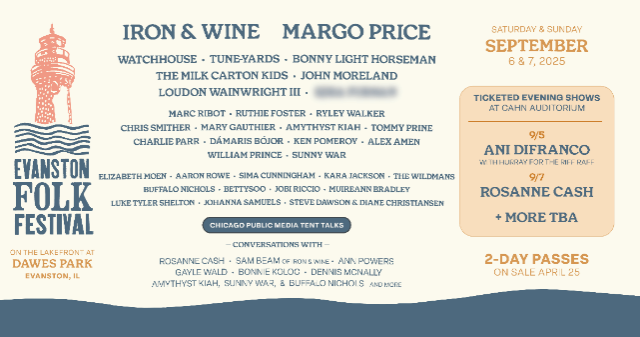 Evanston Folk Festival (2-Day Pass) in Evanston, 7 September | Event in Evanston | AllEvents