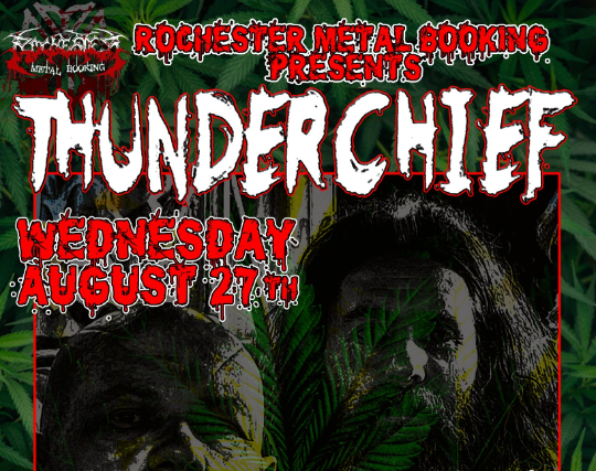 THUNDERCHIEF / SAINTS AND WINOS / ATE / THE ROGUES in Rochester, 27 August | Event in Rochester | AllEvents