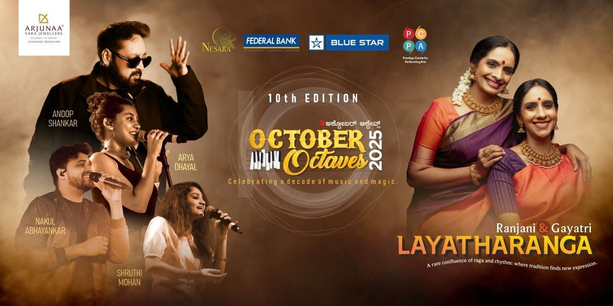 October Octaves 2025, 10 October | Event in Bangalore | AllEvents