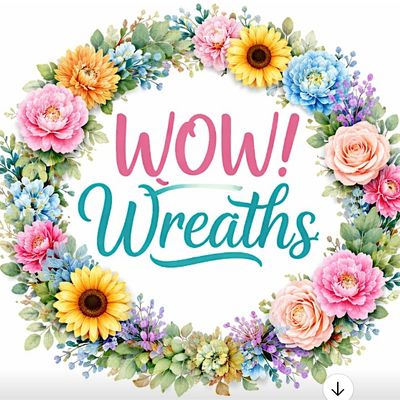 Wow!Wreaths logo