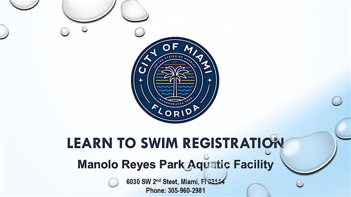 Manolo Reyes Park Pool_ Level 1 Swim Class Tuesday/Thursday (5:00-5:45PM), 2 December | Event in Miami | AllEvents
