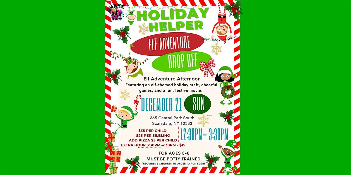 PARENTS HOLIDAY HELPER DROP OFF!, 21 December | Event in Scarsdale | AllEvents