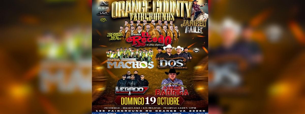 BANDA EL RECODO, BANDA MACHOS & MAS , 19 October | Event in Orange | AllEvents