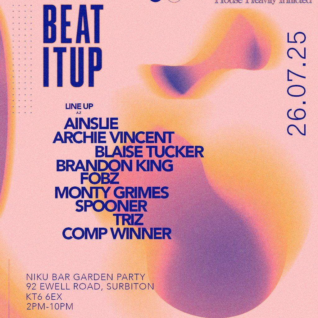 Beat It Up in the Garden, 26 July | Event in East Molesey | AllEvents