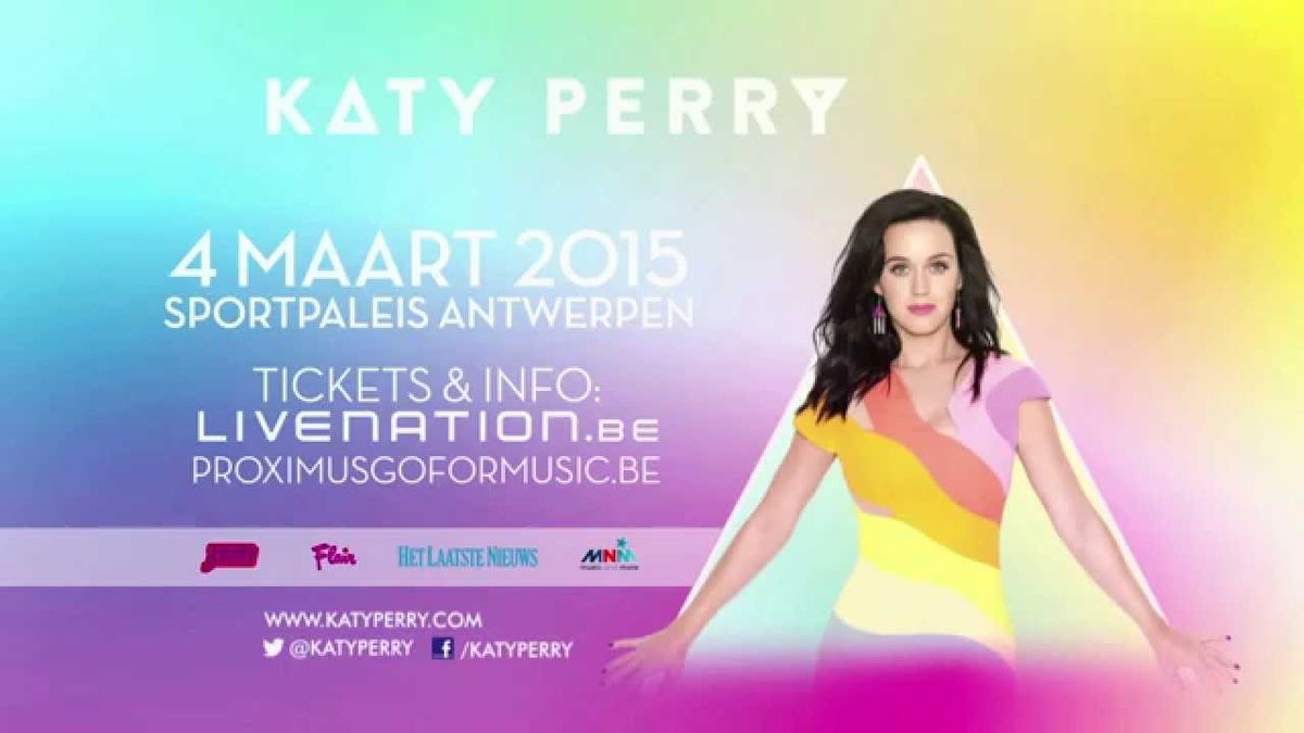 Katy Perry Antwerpen Tickets, 16 October | Event in Antwerpen | AllEvents