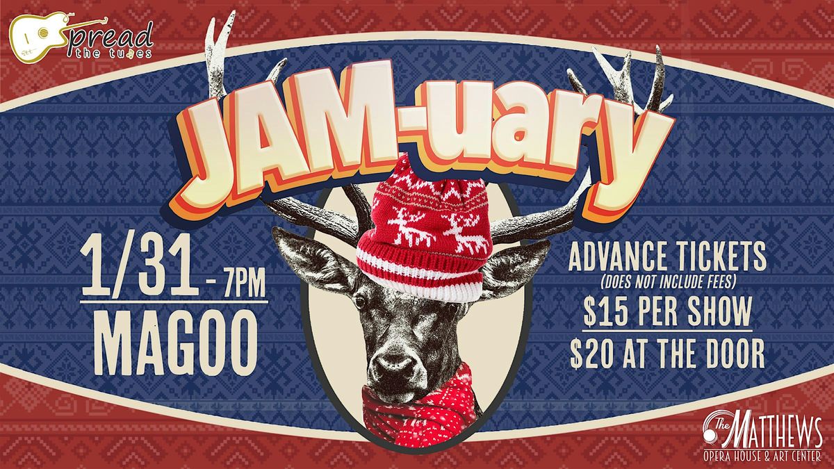 JAMuary - Magoo, 31 January | Event in Spearfish | AllEvents